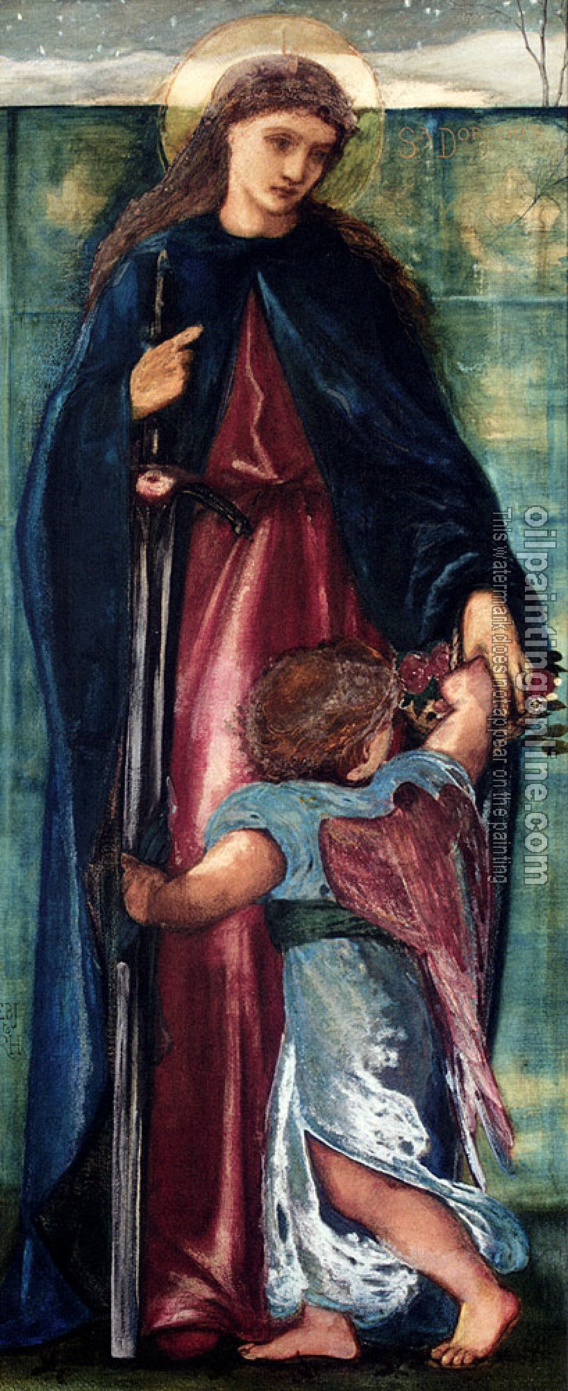 Burne-Jones, Sir Edward Coley - Saint Dorothy